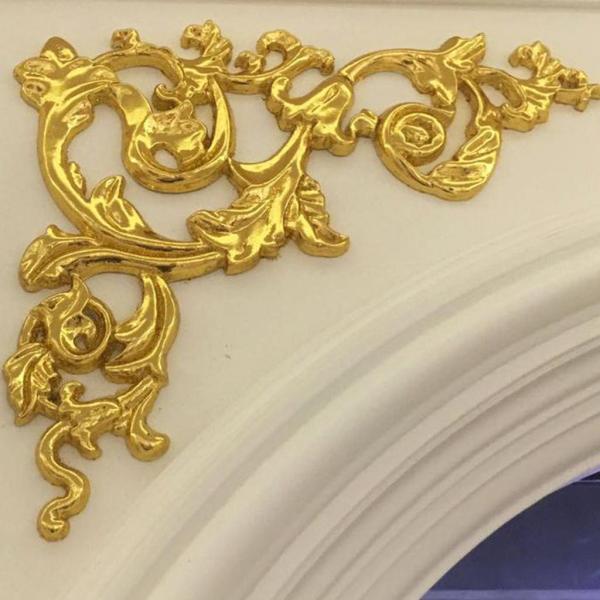 金箔 メッキ DIY スパンコール 約100個入り 約14x14cm