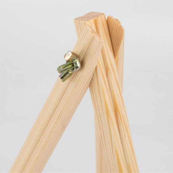 木の芸術家の三脚の絵画イーゼルの絵画陳列台のホールダー36x53cm