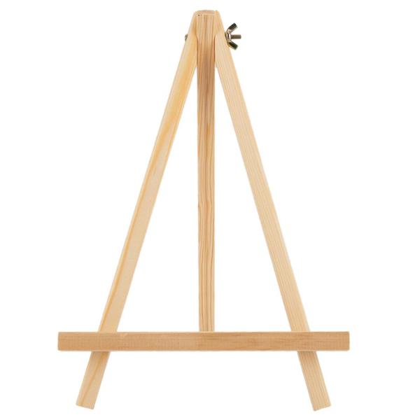 木の芸術家の三脚の絵画イーゼルの絵画陳列台のホールダー36x53cm