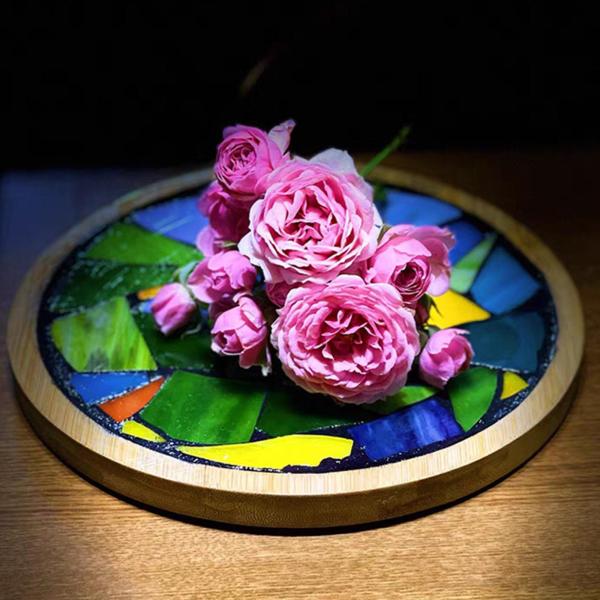 分類されたモザイク・タイルの不規則な形のきらめきのバルク クリスタル モザイク