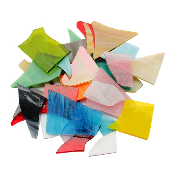 分類されたモザイク・タイルの不規則な形のきらめきのバルク クリスタル モザイク