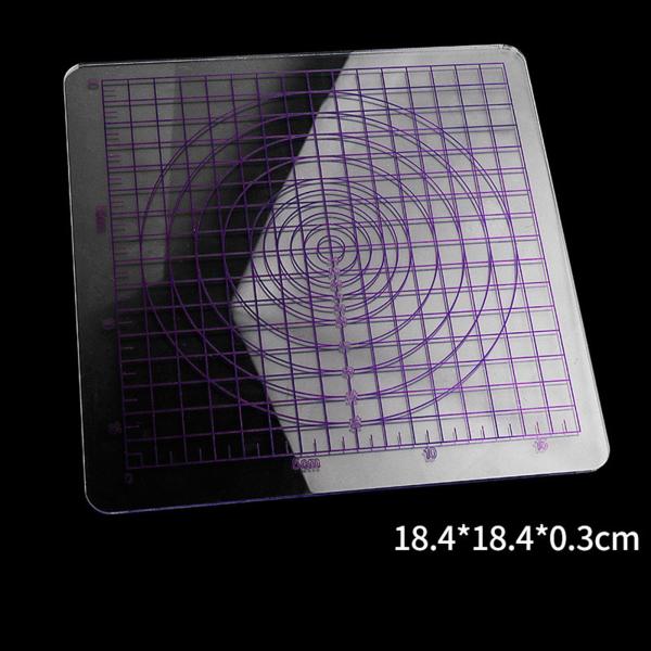 3x U字型圧力粘土プレート、アクリルボードプレート、モデルDIY粘土陶器彫刻ツール