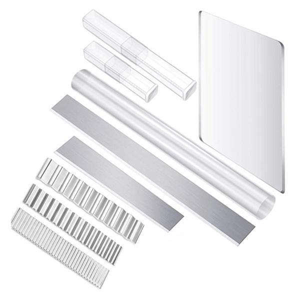 アクリル粘土ローラーセット9ピースポリマークレイ彫刻ツール陶器ツール