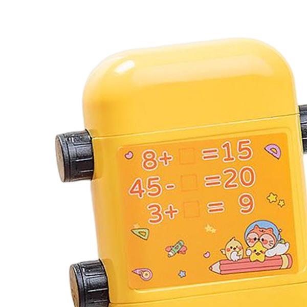 ローラーデジタル教育スタンプ算数計算幼稚園家庭用 足し算 引き算 数学練習 スタンプ