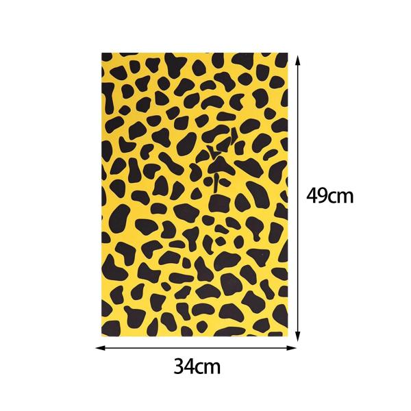 ヒョウ セラミックデカール 陶器下絵紙用セラミックデカール