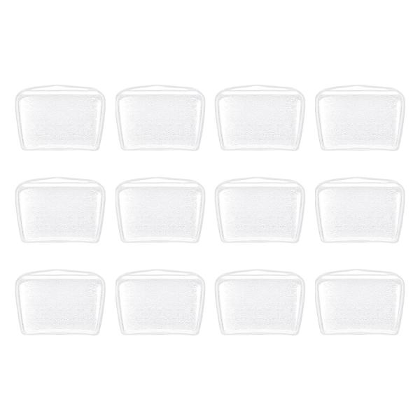 12個のゴム製チップ、保護カバー、チップ保護、ガラスカッターツール、ブレーカー、ガラス切断ツール、ステンドグラス作業用のジョー保護