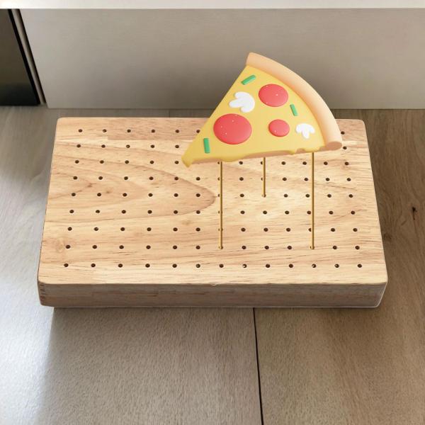 陶器粘土プラグボード 木製ペグボード 木製像ラック 陶器人形ホルダー 粘土プレート 粘土人形ディスプレイラック 粘土乾燥ラック