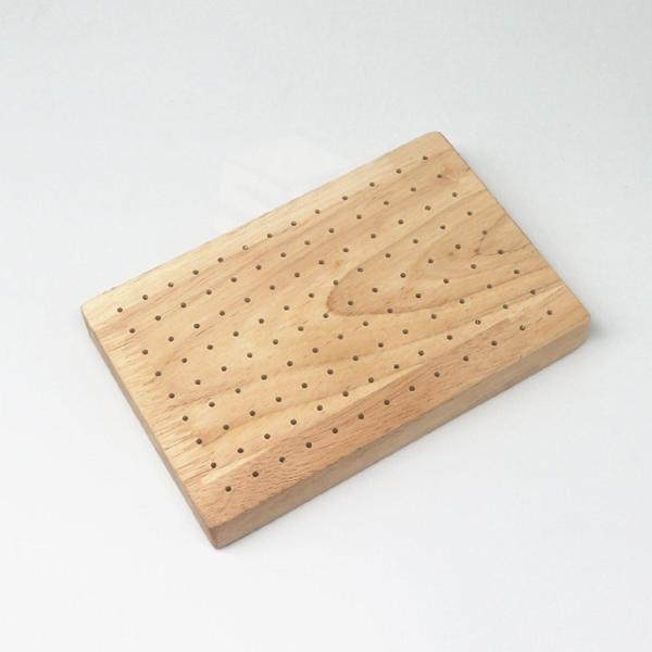 陶器粘土プラグボード 木製ペグボード 木製像ラック 陶器人形ホルダー 粘土プレート 粘土人形ディスプレイラック 粘土乾燥ラック