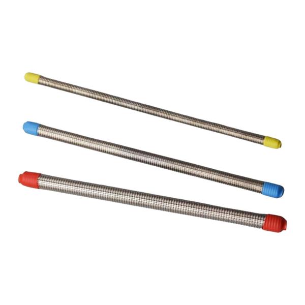 3 個陶器粘土テクスチャツールテクスチャネジロッド手作り特別なテクスチャ効果スティックプロの DIY クラフト初心者のため