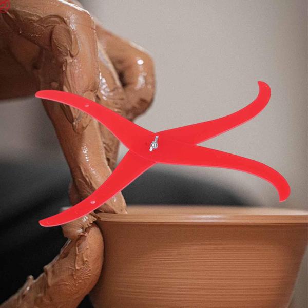 キャリパー粘土彫刻セラミック測定陶器ツールポータブル曲がった脚工芸品彫刻のための簡単な掃除