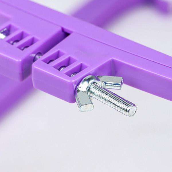 二段刺繍ホルダー 刺繍ツール 裁縫工芸用 針仕事用 小型