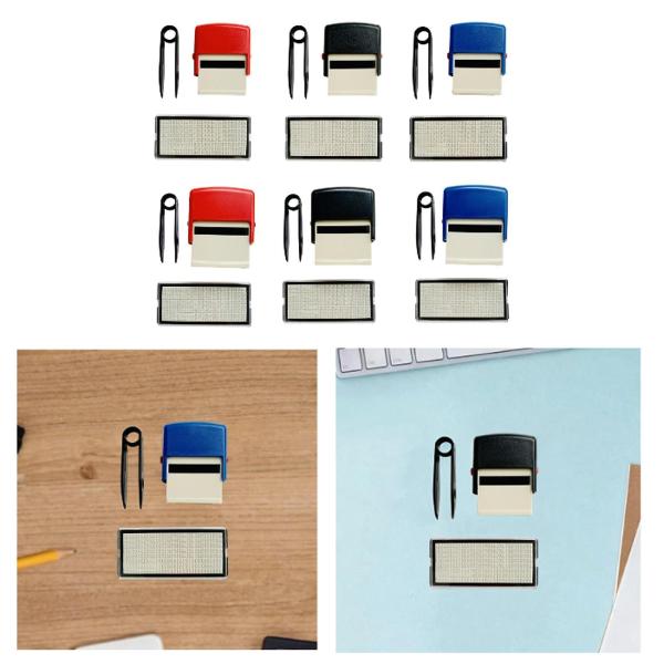スロットフリップバックインクスタンプインキングスタンプDIYカスタムステーションミニ番号レターDIYスタンプセット親のための印刷スタンプ , 赤, 1