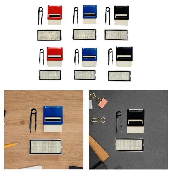 セルフインキングスタンプセットDIYスタンプキット静止プロフェッショナルインクスタンプParreed Office SchoolのためのDIYカスタム