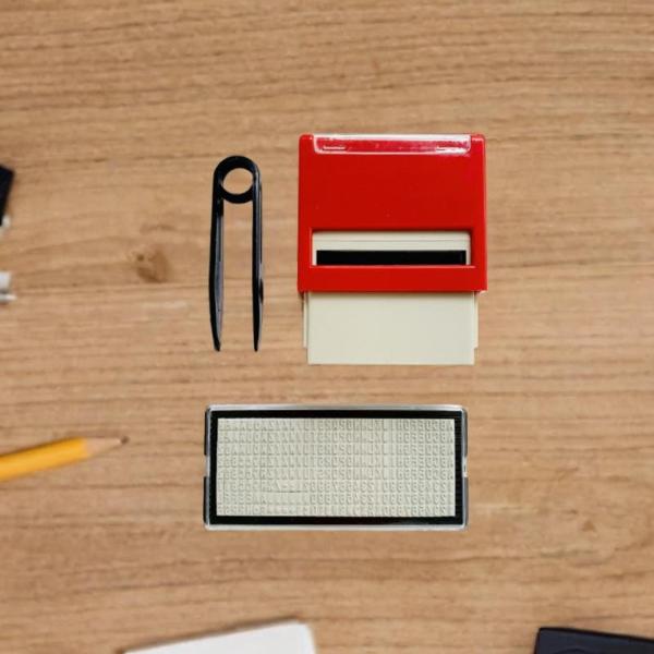 セルフインキングスタンプセットDIYスタンプキット静止プロフェッショナルインクスタンプParreed Office SchoolのためのDIYカスタム