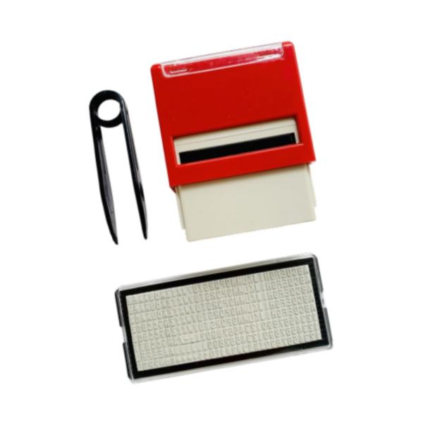 セルフインキングスタンプセットDIYスタンプキット静止プロフェッショナルインクスタンプParreed Office SchoolのためのDIYカスタム