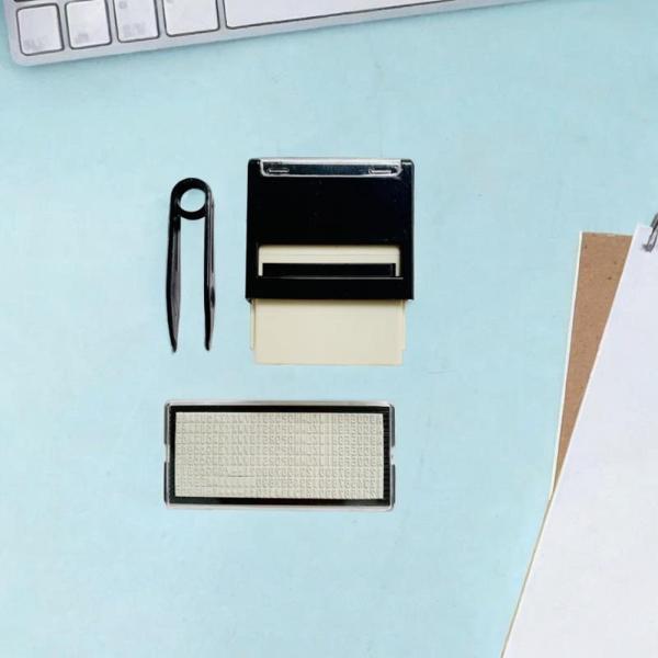 セルフインキングスタンプセットDIYスタンプキット静止プロフェッショナルインクスタンプParreed Office SchoolのためのDIYカスタム