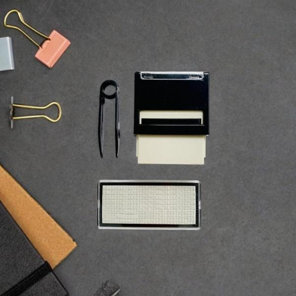 セルフインキングスタンプセットDIYスタンプキット静止プロフェッショナルインクスタンプParreed Office SchoolのためのDIYカスタム