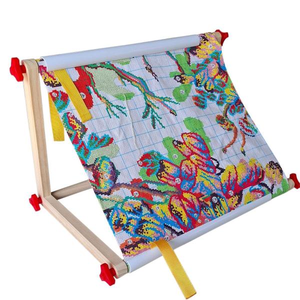 クロスステッチフレーム ニードルポイント刺繍フレームスタンド ホームオフィススタジオ用 PPナット