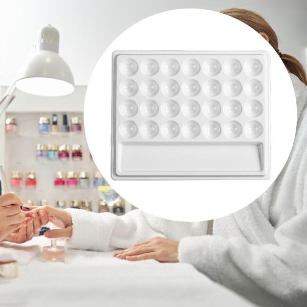 28ウェルズ アートサプライ ホワイトペイントパレット 絵画アーティスト プロ用 蓋なし