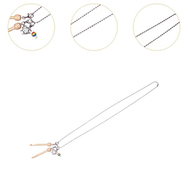 ミニかぎ針 ラムマークバックル 収納簡単 ポケットサイズ カバー付き 多用途 ポータブル チックビーク 2個 糸 DIY 裁縫用