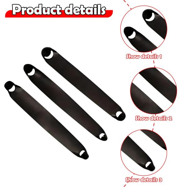 3 個セット 陶器削り工具 スクレーパー 両端型 モデリング トリミング プロ仕様 陶芸工具 粘土彫刻