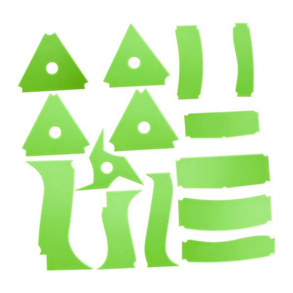 14 個 陶芸粘土彫刻ツール DIYプロジェクト 滑らかな彫刻 多目的陶器トリミングツール プロの陶芸家向け ホーム