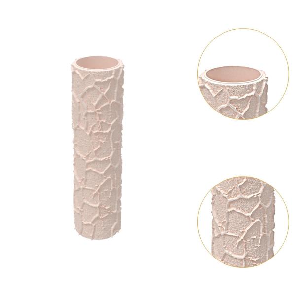 テクスチャローラー粘土クラフトツールポータブル彫刻とモデル作成アクセサリー多目的2x8cmシームレスパターン