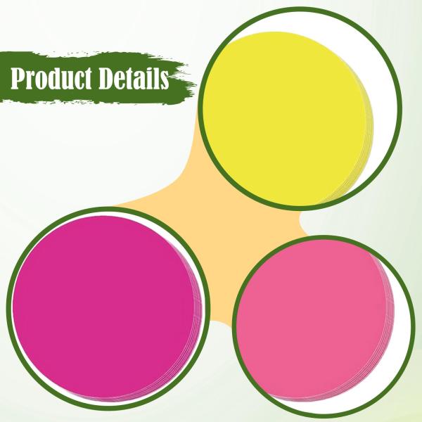 108個 円形切り抜き紙 掲示板飾り 子供 先生用 小