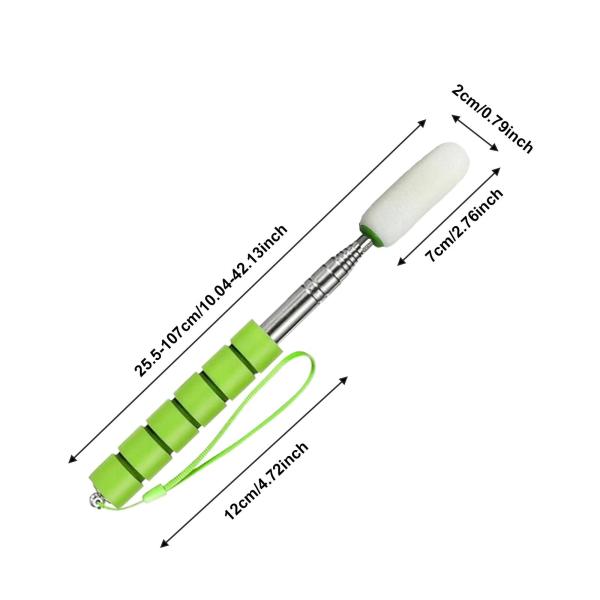 伸縮式スポンジスティックアーティスト陶器成形ツール彫刻初心者用S