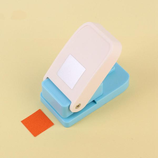 タブパンチギフト 紙パンチ 自作インデックスラベル カード作り メモ帳 スクエア