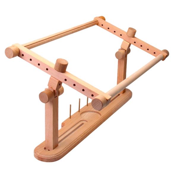 回転調節可能な木製刺繍スタンド、多目的デスクトップ針仕事フレーム、クロスステッチフレームスタンドポータブル