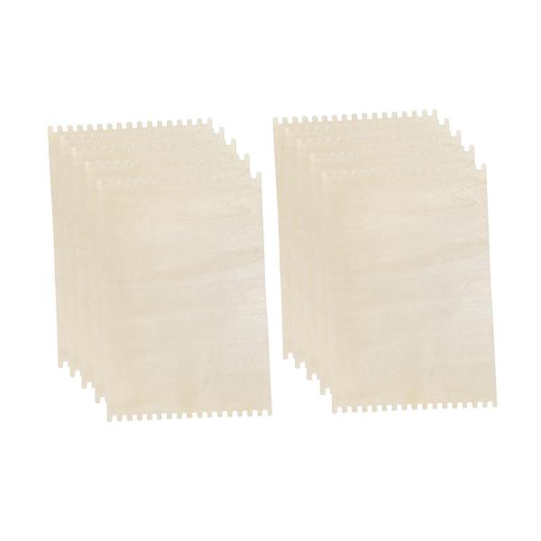 10 個入り 木製織機フレーム織りツール木製ペグフレーム教育玩具バスケットポータブル頑丈な手工芸子供織り