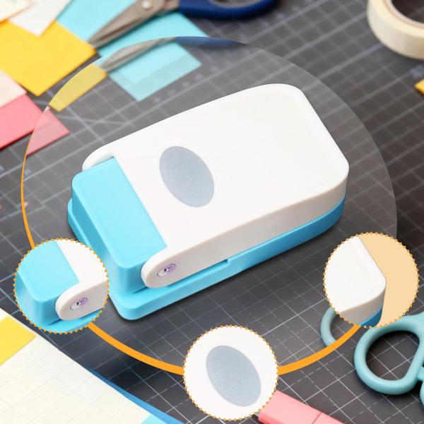 クラフトホールパンチ DIY スクラップブック ペーパーパンチャー オフィス用品 カード作り 楕円形