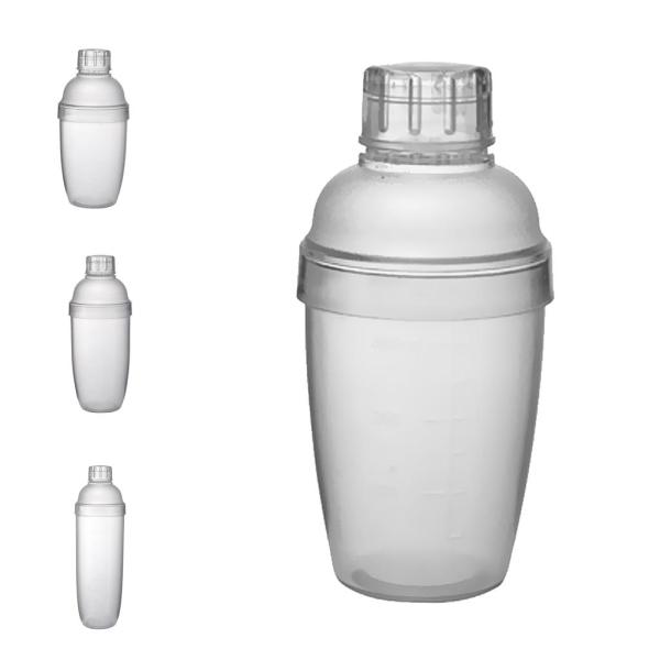測定用 バーテンダーツール  ミキサー カクテル シェーカー ドリンク作り 全4サイズ選べ - クリア, 350ml