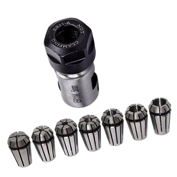 8ピース/個CNC旋盤ツール彫刻機用ER11セット