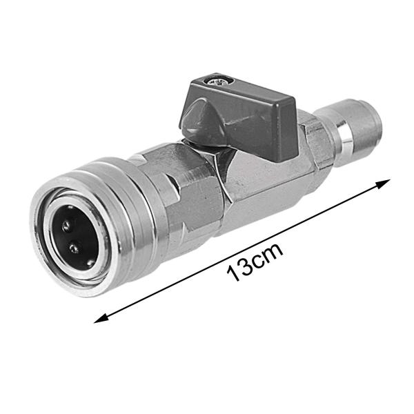 高圧洗浄機ボールバルブクイックコネクタ耐久性のある水道管カプラー