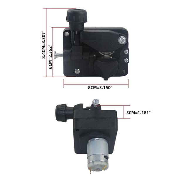 ミグ溶接機、ワイヤ送給モータ、送り1.5〜12M/min、駆動用ワイヤ送給アセンブリ