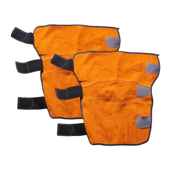 溶接脚カバー厚みのある膝パッド溶接機用に強化耐火性アンチスリップ女性男性レッグガード脚保護