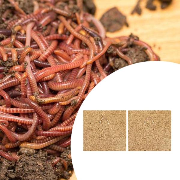 ワームブランケット ウィンドウボックス 60x60cm プランター 屋外 暗く保つ ワームビンブランケット 2枚