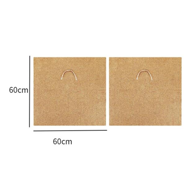 ワームブランケット ウィンドウボックス 60x60cm プランター 屋外 暗く保つ ワームビンブランケット 2枚