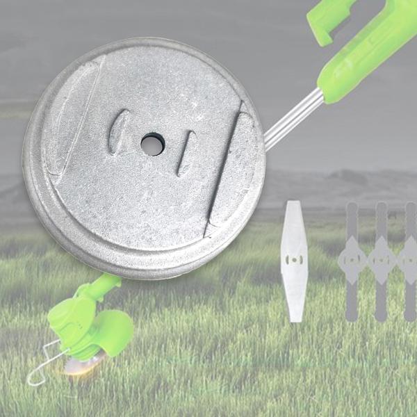 電動芝刈り機ブレードベース芝刈り機ブレードアダプタープロフェッショナルは、芝刈り機の家庭用芝刈り機の金属製芝カバーガードを交換