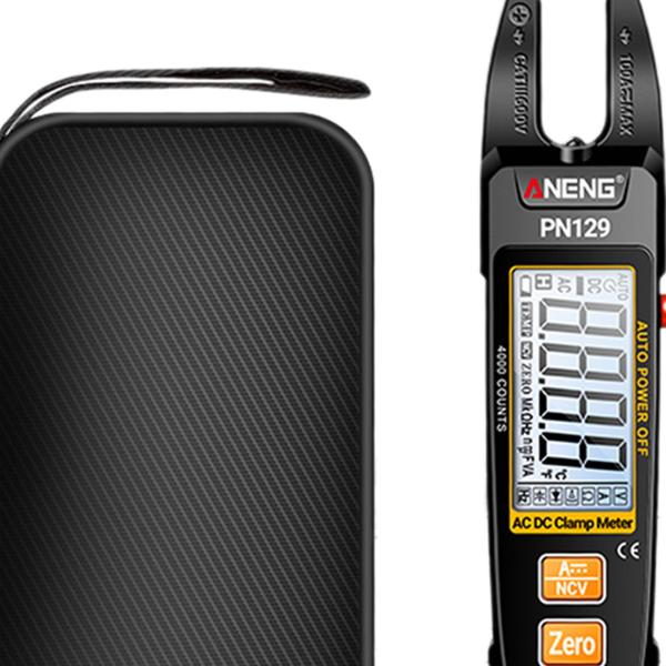 デジタルマルチメーター クランプ式電気マルチメーター PN129 LCDディスプレイ 非接触DC電圧電流マルチメーター ヒューズ車両用