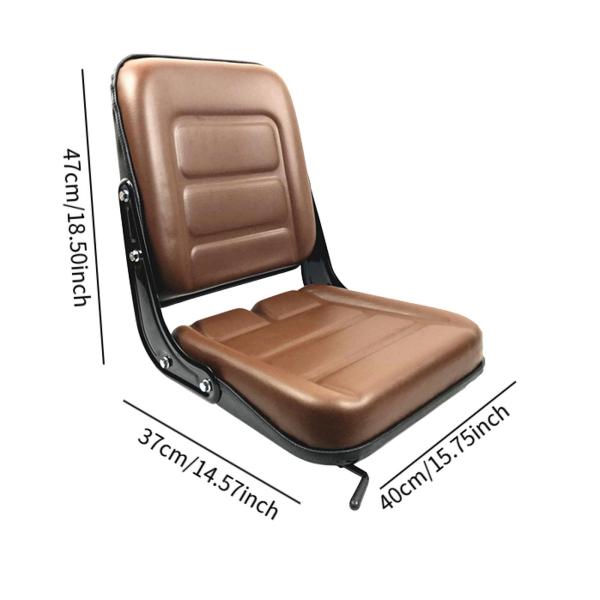 ユニバーサルフォークリフトシートトラクターシートプロフェッショナル芝刈り機、スキッドローダートラクターの衝撃吸収、ミニディガーテレハンドラー