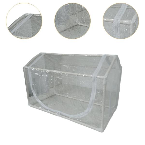 ミニ温室工場テント実用的な透明な多目的使用しやすいPVCポータブル屋内窓パティオ裏庭用