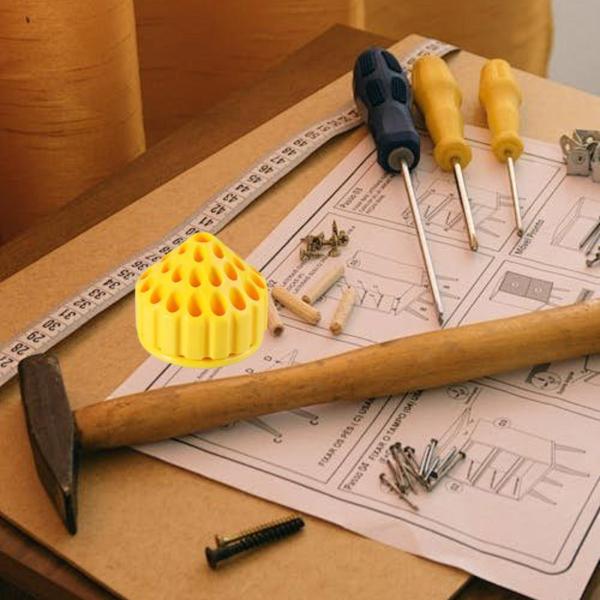 イエロー ビット組織ホルダー ビット組織ホルダーネイルアートポリッシュヘッド