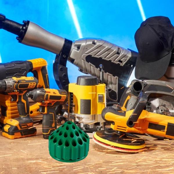 濃い緑 ビット組織ホルダー ビット組織ホルダーネイルアートポリッシュヘッド