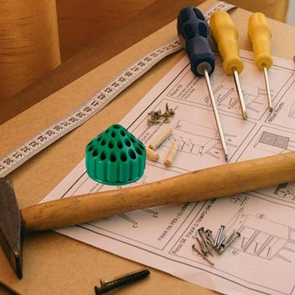 濃い緑 ビット組織ホルダー ビット組織ホルダーネイルアートポリッシュヘッド