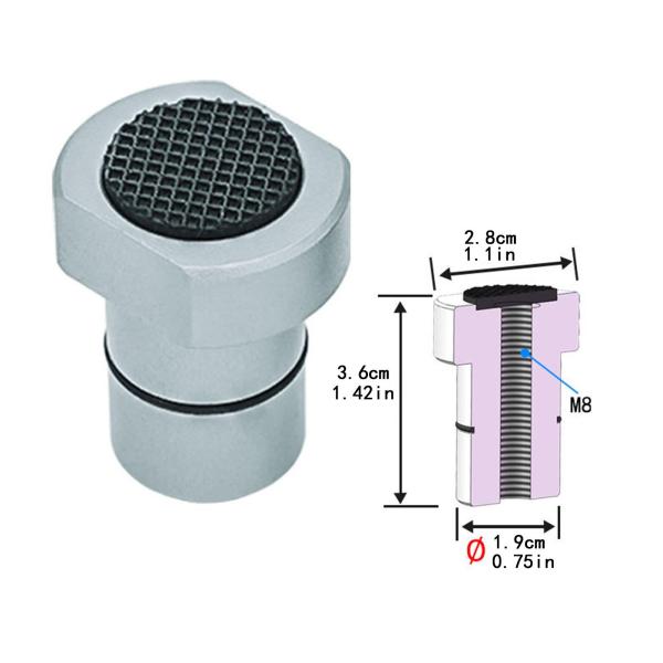 木工ベンチ ドッグクランプ 多目的アクセサリー 軽量アルミ合金 19MM 4個