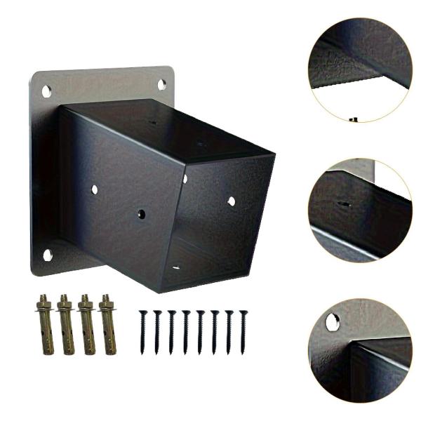 15度の傾斜屋根ガゼボブラケットルーフウォールマウントウッドワークスDIYペルゴラプロジェクトの屋外会場用のネジハードウェア