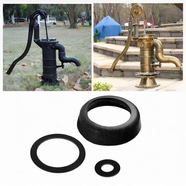 ピッチャーポンプ レザーカップ注ぎ口 ハンドプレス 多用途 頑丈 75型ウォーターポンプ ハンド 公園・庭・農家向け交換品